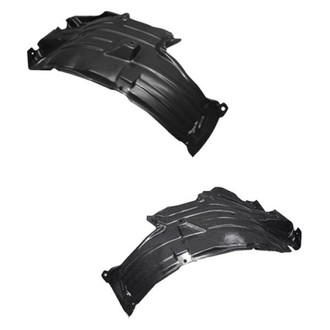 Replace® - Front Rearward Driver and Passenger Side Fender Liner Rear Section Set (Standard Line)