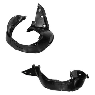 Replace® - Front Driver and Passenger Side Fender Liner Set (CAPA Certified)