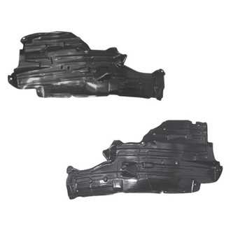 Replace® - Front Rearward Driver and Passenger Side Fender Liner Rear Section Set (Standard Line)