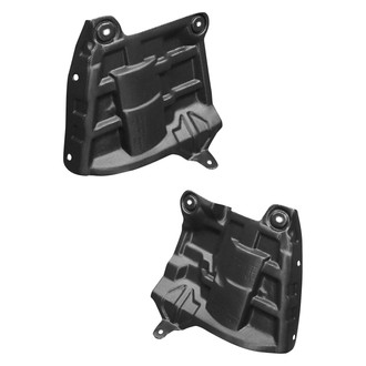 Replace® - Front Driver and Passenger Side Fender Splash Shield Set (Standard Line)