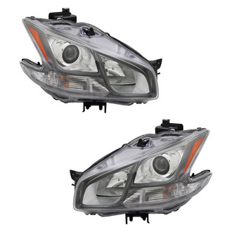Replace® - Brand New OE Driver and Passenger Side Replacement Headlight Set