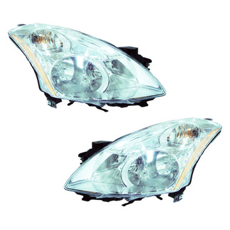 Replace® - Driver and Passenger Side Replacement Headlight Set (Standard Line)