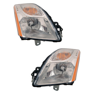 Replace® - Driver and Passenger Side Replacement Headlight Set (CAPA Certified)