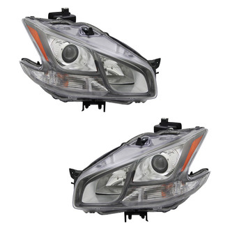 Replace® - Driver and Passenger Side Replacement Headlight Set (CAPA Certified)