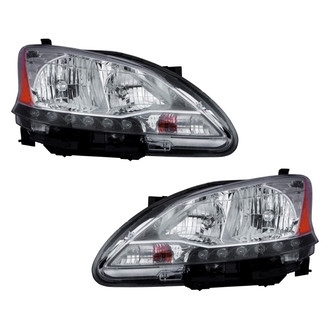 Replace® - Remanufactured OE Driver and Passenger Side Replacement Headlight Set