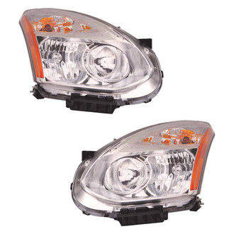 Replace® - Driver and Passenger Side Replacement Headlight Set (Standard Line)