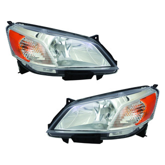 Replace® - Driver and Passenger Side Replacement Headlight Set (Standard Line)