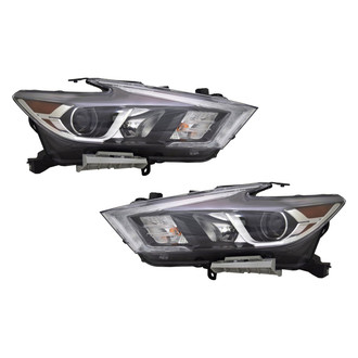 Replace® - Remanufactured OE Driver and Passenger Side Replacement Headlight Set