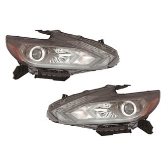 Replace® - Driver and Passenger Side Replacement Headlight Set (Standard Line)