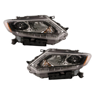 Replace® - Driver and Passenger Side Replacement Headlight Set (CAPA Certified)