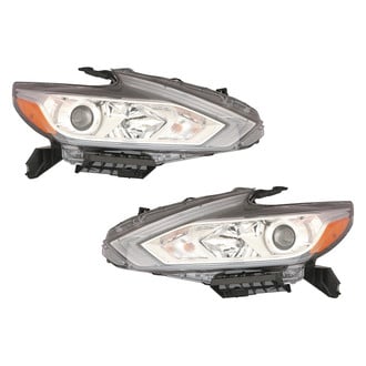 Replace® - Brand New OE Driver and Passenger Side Replacement Headlight Set