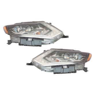 Replace® - Driver and Passenger Side Replacement Headlight Set (Standard Line)