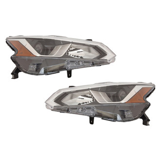 Replace® - Remanufactured OE Driver and Passenger Side Replacement Headlight Set