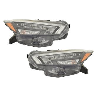 Replace® - Driver and Passenger Side Replacement Headlight Set (Standard Line)