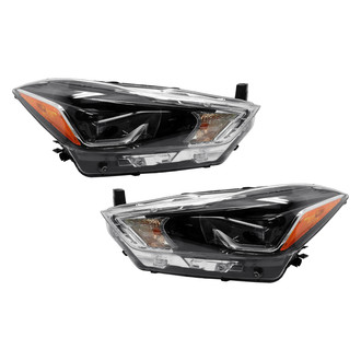 Replace® - Driver and Passenger Side Replacement Headlight Set (CAPA Certified)