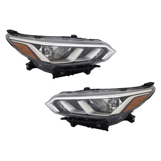 Replace® - Driver and Passenger Side Replacement Headlight Set (CAPA Certified)