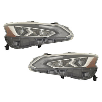 Replace® - Driver and Passenger Side Replacement Headlight Set (Standard Line)