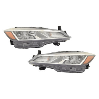 Replace® - Driver and Passenger Side Replacement Headlight Set (Standard Line)