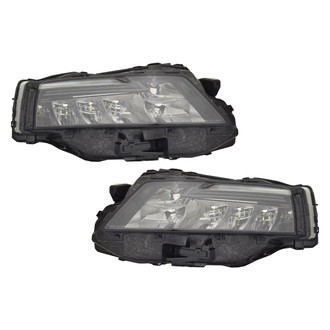 Replace® - Driver and Passenger Side Lower Replacement Headlight Set (Standard Line)