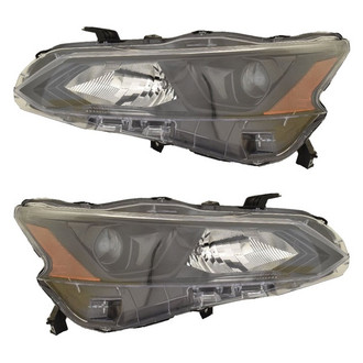 Replace® - Driver and Passenger Side Replacement Headlight Set (Standard Line)
