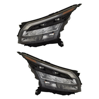 Replace® - Driver and Passenger Side Replacement Headlight Set (Standard Line)