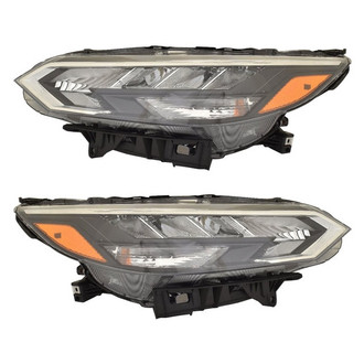 Replace® - Driver and Passenger Side Replacement Headlight Set (CAPA Certified)