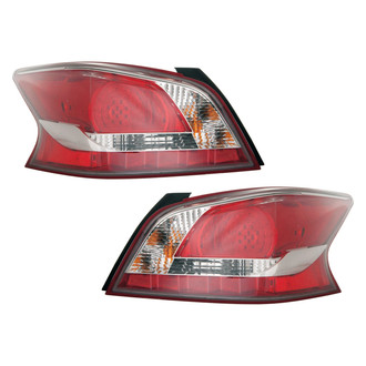 Replace® - Driver and Passenger Side Replacement Tail Lights (CAPA Certified)