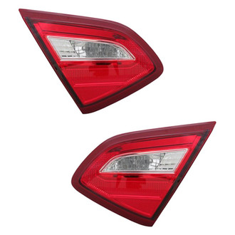 Replace® - Driver and Passenger Side Inner Replacement Tail Lights (CAPA Certified)
