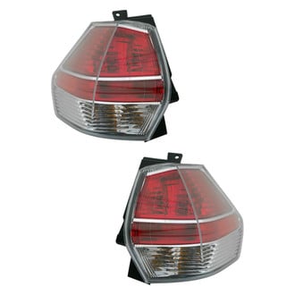 Replace® - Driver and Passenger Side Outer Replacement Tail Lights (CAPA Certified)