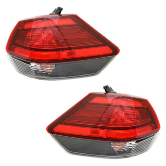 Replace® - Driver and Passenger Side Outer Replacement Tail Lights (CAPA Certified)