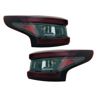 Replace® - Driver and Passenger Side Outer Replacement Tail Lights (CAPA Certified)