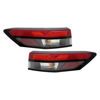 Replace® - Black LED Tail Lights