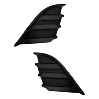 Replace® - Front Lower Driver and Passenger Side Fog Light Cover Set (Standard Line)