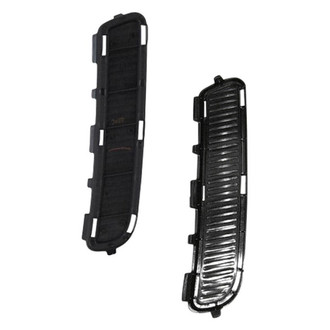 Replace® - Front Driver and Passenger Side Bumper Cover Molding Set (Standard Line)