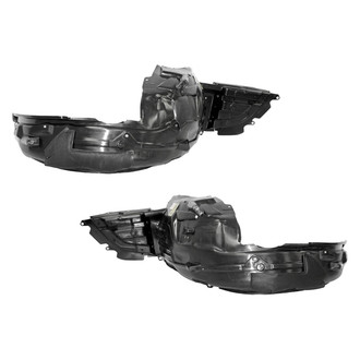 Replace® - Front Driver and Passenger Side Fender Liner Set (CAPA Certified)