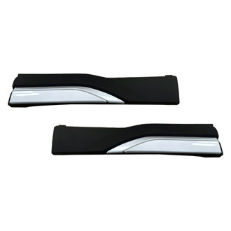 Replace® - Rear Driver and Passenger Side Door Molding Set (Standard Line)