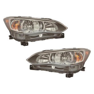 Replace® - Driver and Passenger Side Replacement Headlight Set (Standard Line)
