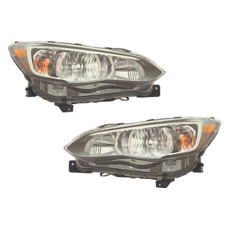 Replace® - Driver and Passenger Side Replacement Headlight Set (CAPA Certified)