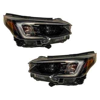 Replace® - Driver and Passenger Side Replacement Headlight Set (CAPA Certified)