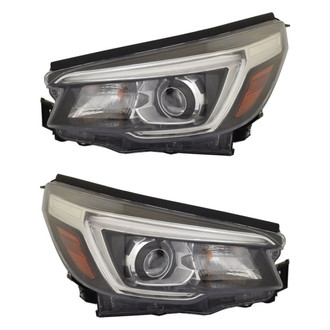 Replace® - Driver and Passenger Side Replacement Headlight Set (CAPA Certified)