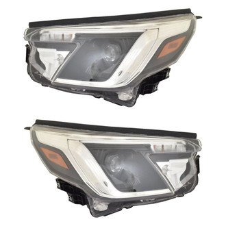 Replace® - Driver and Passenger Side Replacement Headlight Set (CAPA Certified)