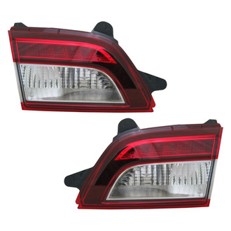 Replace® - Driver and Passenger Side Inner Replacement Tail Lights (CAPA Certified)