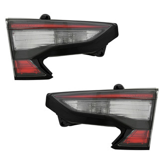 Replace® - Driver and Passenger Side Inner Replacement Tail Lights (Standard Line)