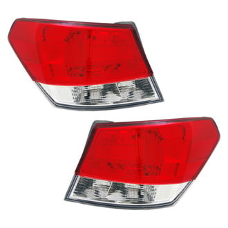 Replace® - Black Factory Tail Lights