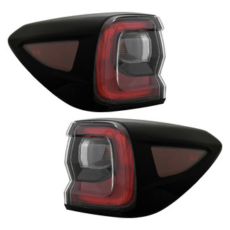 Replace® - Driver and Passenger Side Outer Replacement Tail Lights (CAPA Certified)