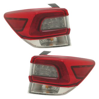Replace® - Black Factory Tail Lights