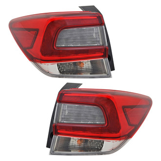 Replace® - Driver and Passenger Side Outer Replacement Tail Lights (CAPA Certified)