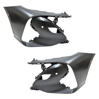 Replace® - Front Driver and Passenger Side Fog Light Cover Set (Standard Line)