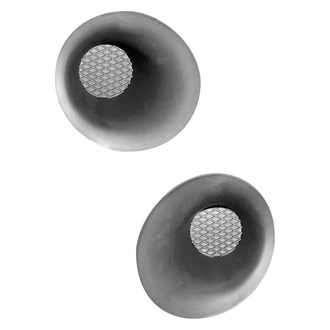 Replace® - Front Driver and Passenger Side Fog Light Cover Set (Standard Line)