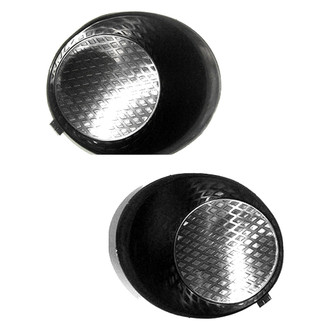 Replace® - Front Driver and Passenger Side Fog Light Cover Set (Standard Line)